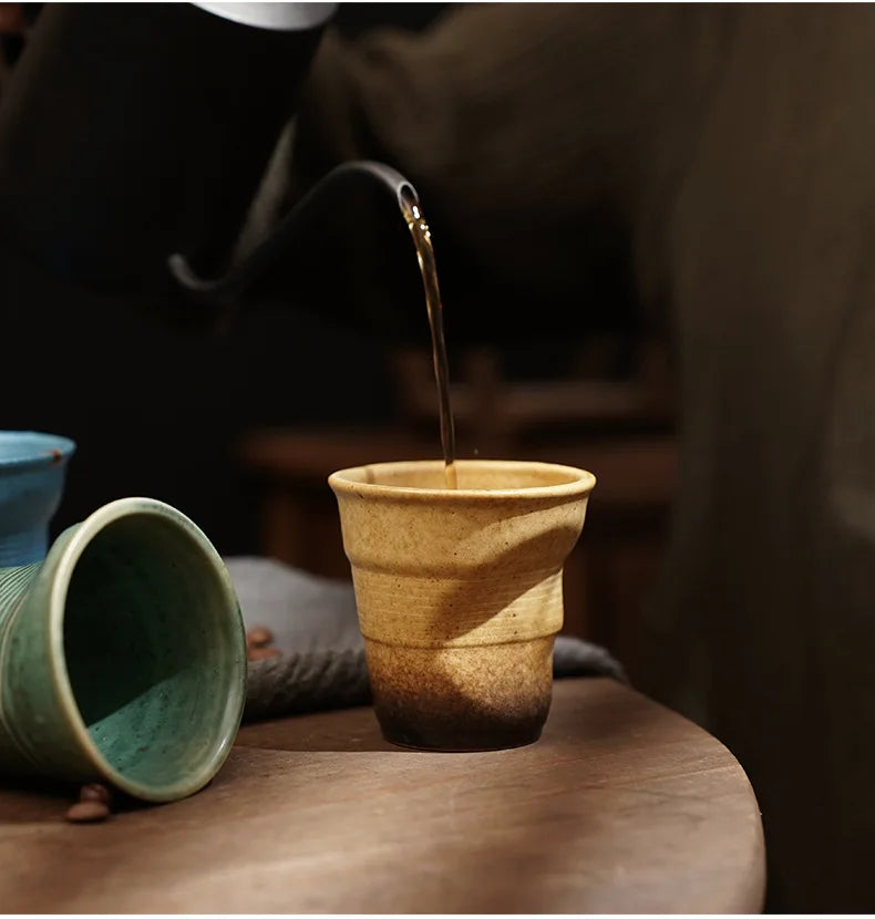 Contemporary Crushed Espresso Cups