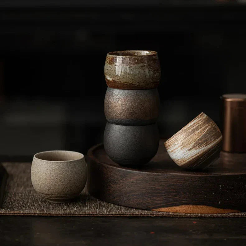 Handmade Rustic Espresso Cups