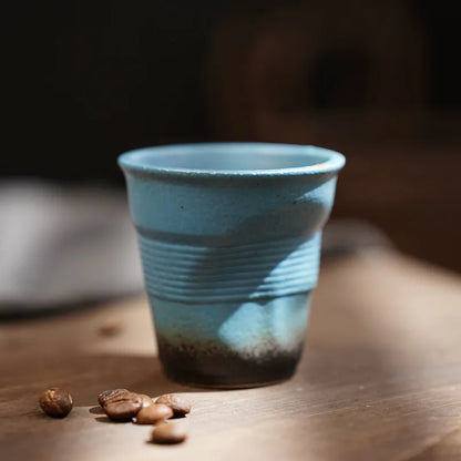 Contemporary Crushed Espresso Cups