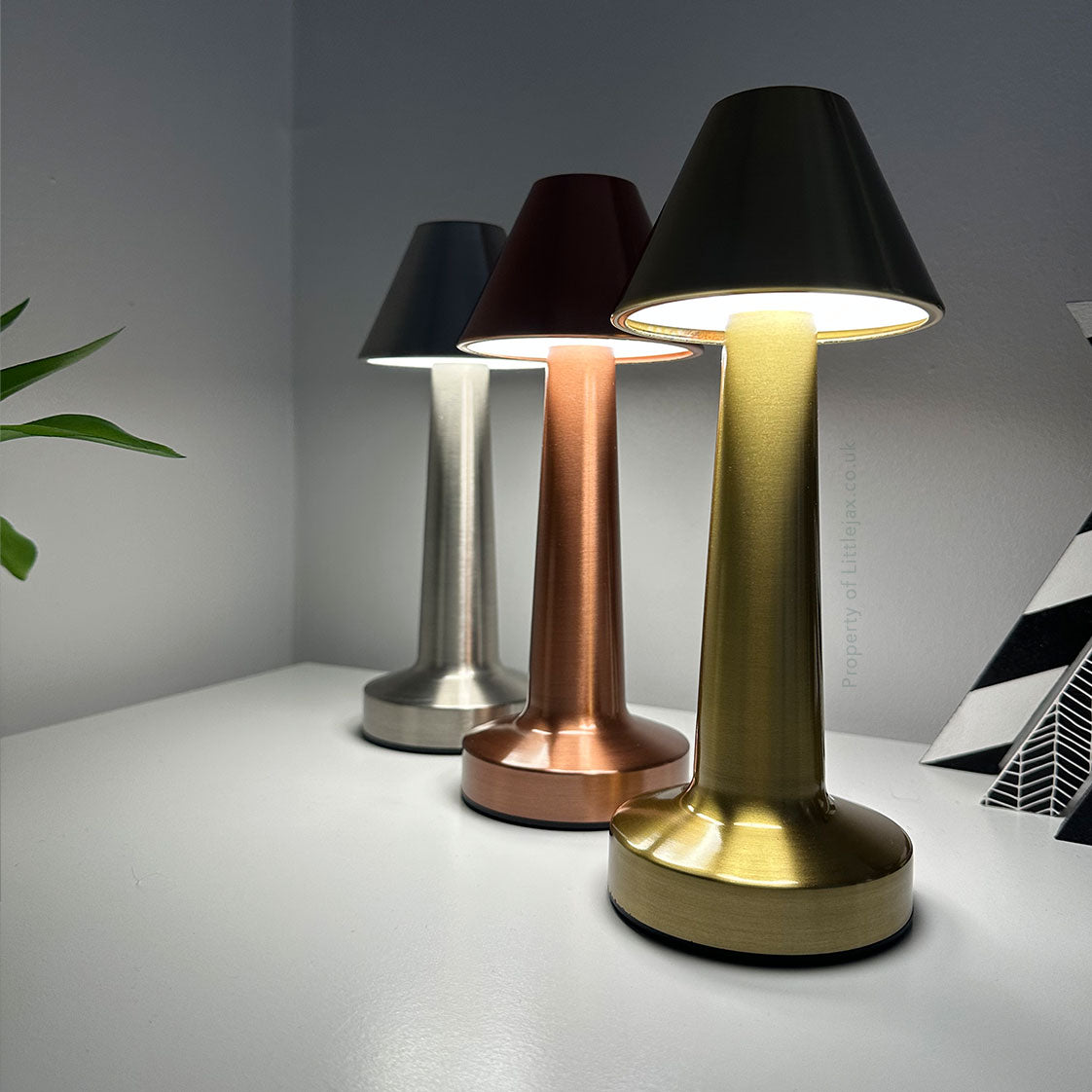 Ambient Oblique Modern Cordless Table Lamp