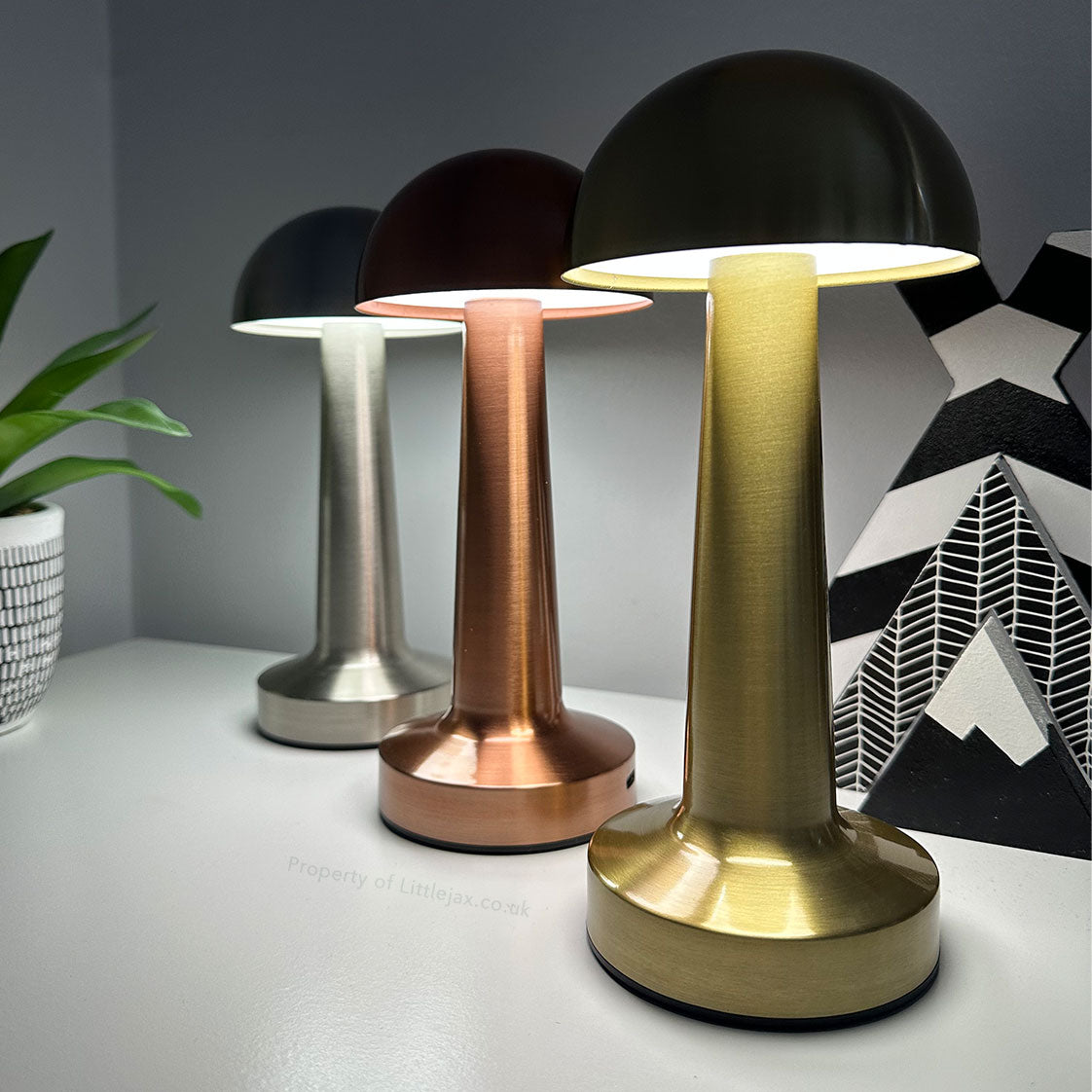 Ambient Dome Modern Cordless Table Lamp