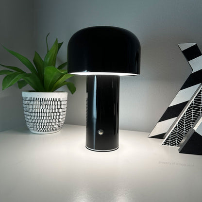 Chic Modern Cordless Mushroom Lamp