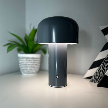 Chic Modern Cordless Mushroom Lamp