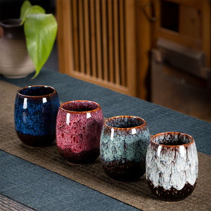 Vintage Rustic Marble Coffee Cups