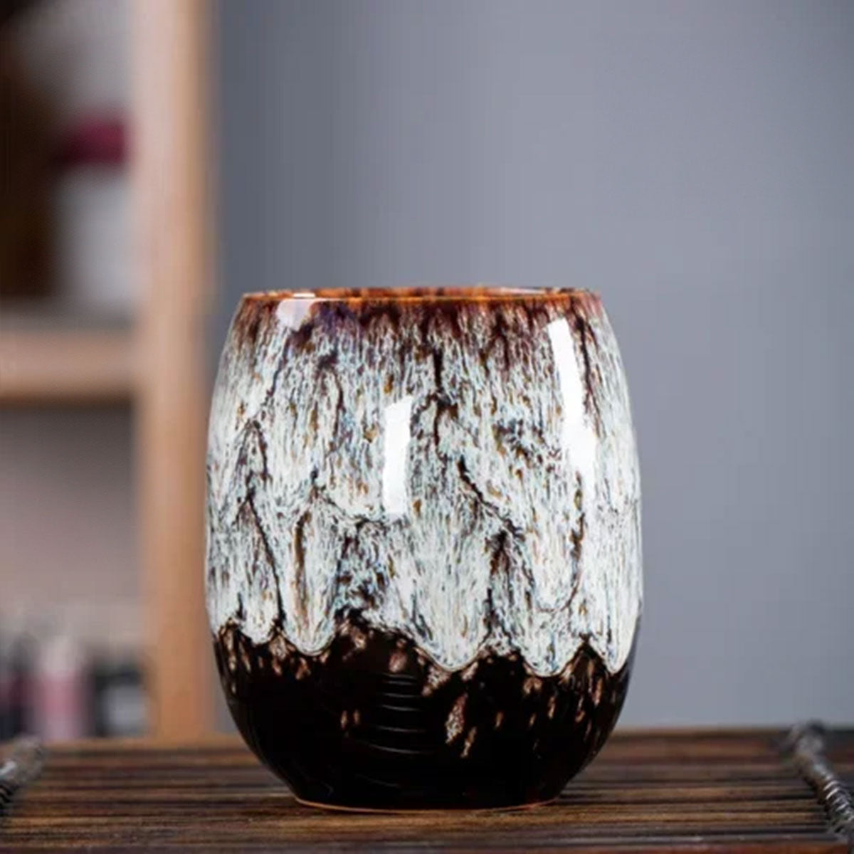 Vintage Rustic Marble Coffee Cups