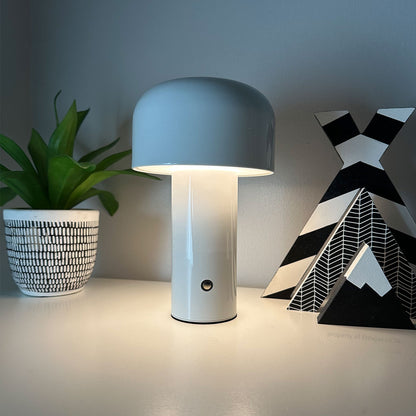 Chic Modern Cordless Mushroom Lamp