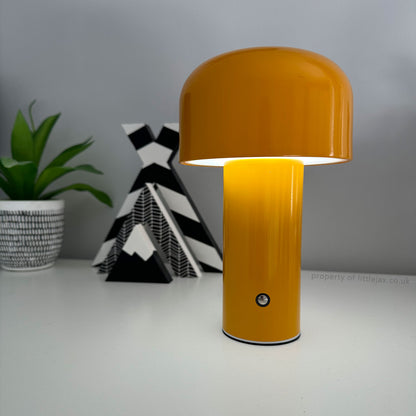 Chic Modern Cordless Mushroom Lamp