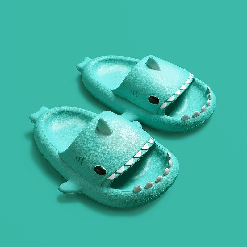 Children's Non-Slip Shark Sliders