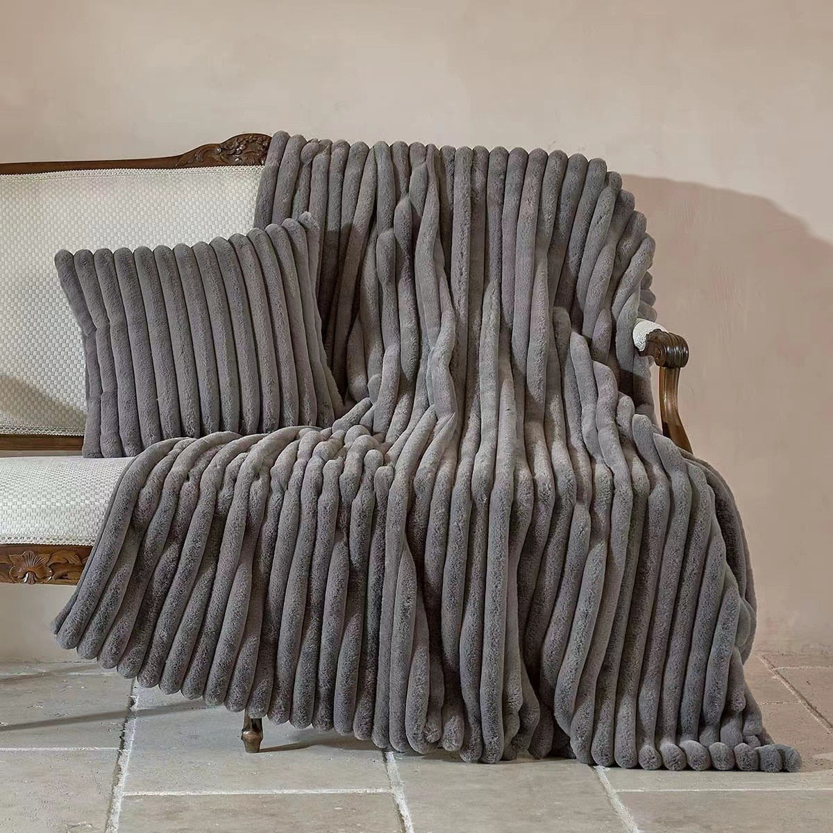 Nordic Luxury Lounging Throw Blanket