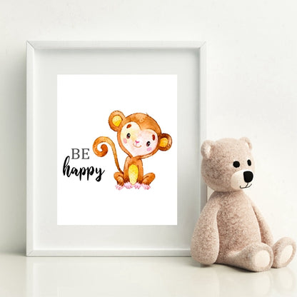 Nursery Wall Art - Jungle Friends