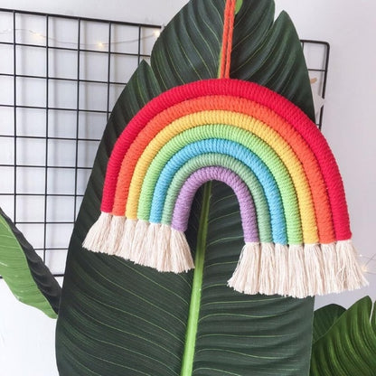 Rainbow Rope Nursery Decoration