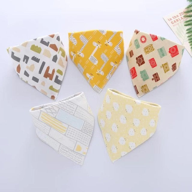 Bandana Bibs - Pack Of 5