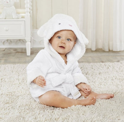 Hooded Animal Bath Towel Robes