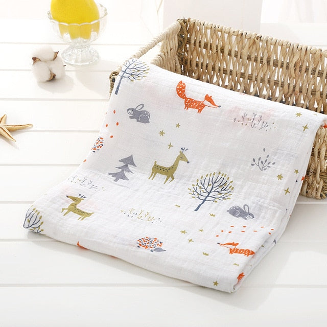 Forest Swaddle Blanket