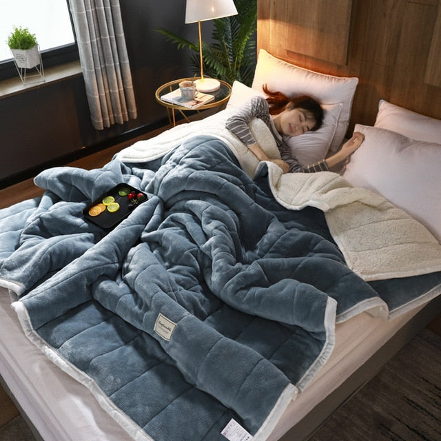 Luxury Large Fur Blanket