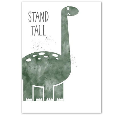 Nursery Wall Art - Dino Friends