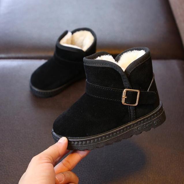 Children's Faux Fur Lined Warm Winter Boots