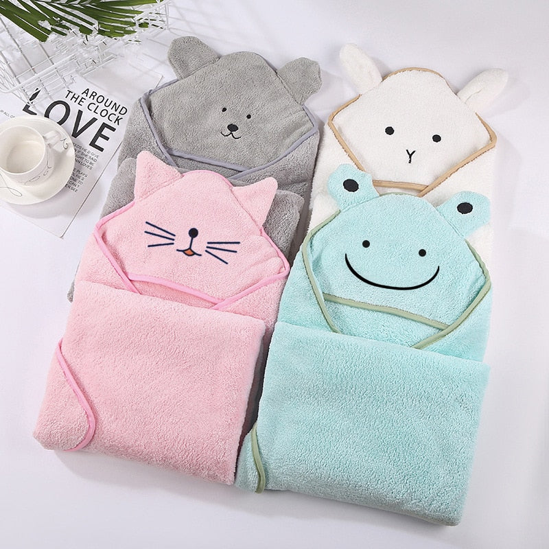 Super Soft Hooded Baby Bath Towel