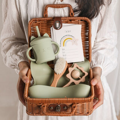 Vintage Baby Gift Set Hamper